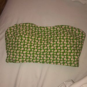 aerie bandeau swim top